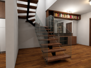 Remodelación de escalera