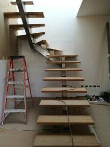 Remodelación de escalera