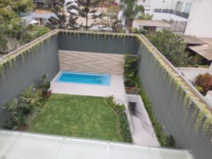 Construcción de vivienda en San Isidro
