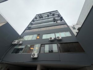 Pintado integral de edificio corporativo