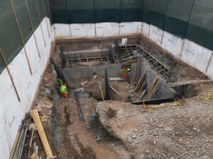 Construcción de vivienda en San Isidro